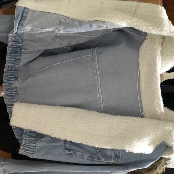 Denim sherpa jacket - Picture 2 of 7